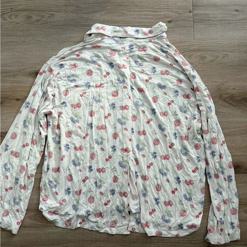 Djerf Avenue Go Slow Summer Berries Pajamas Size XL - Picture 5 of 8